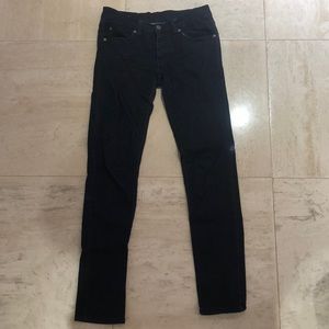 Cheap Monday skinny jeans. Dark blue. Size 26/27.